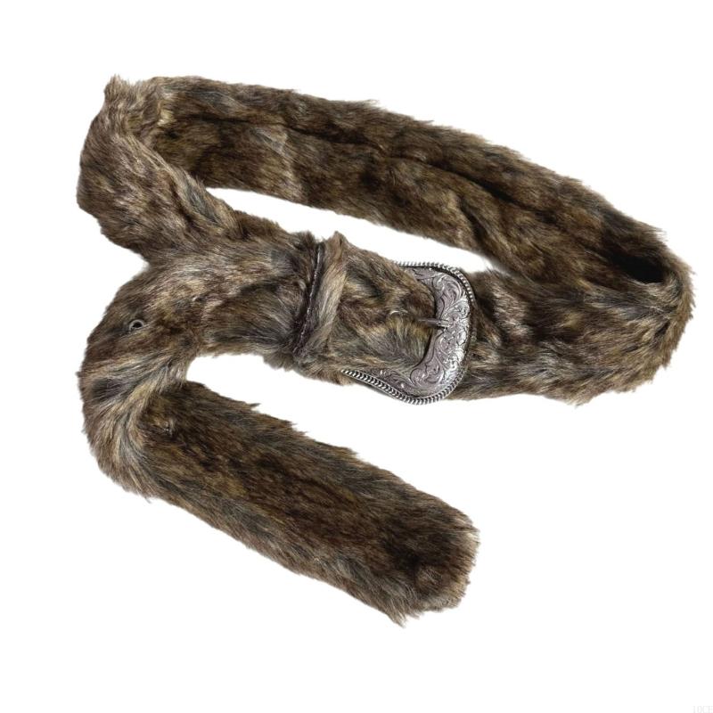 Women Accessories Description - 2000s فروي أفخم حزام الشتاء الإكسسوارات