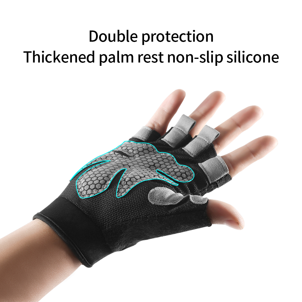 Women'S Exercise Accessories - نصف اصبع قفازات الصالة الرياضية اللياقة
