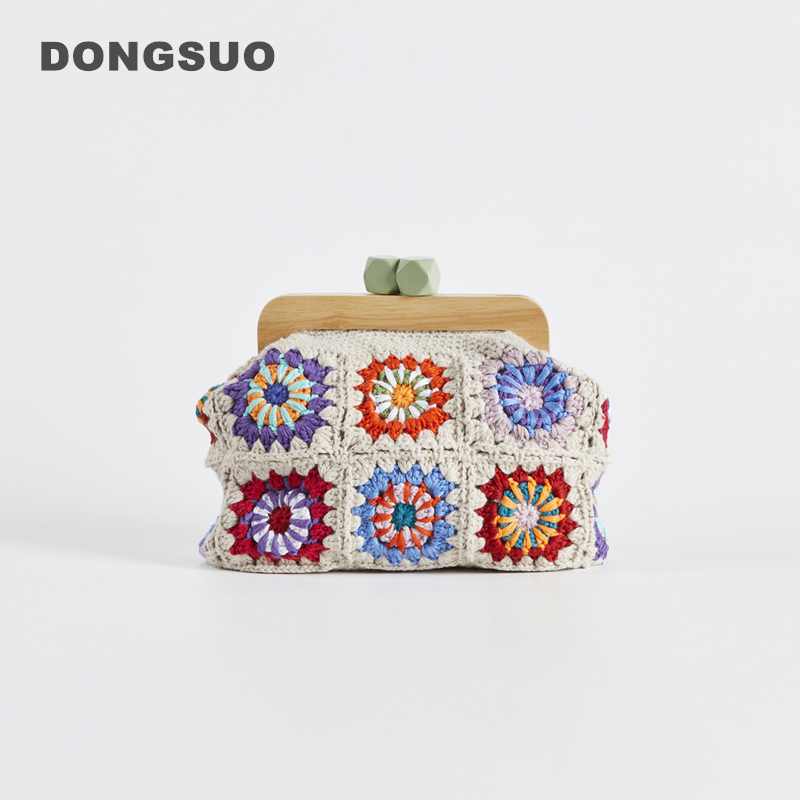 Women'S Accessories Purse - حقيبة يد جاكار منسوجة للنساء ،