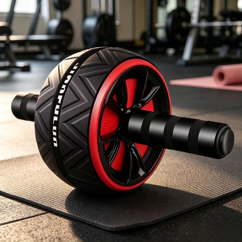 Women'S Exercise Accessories - عجلة تمارين البطن غير القابلة للانزلاق،