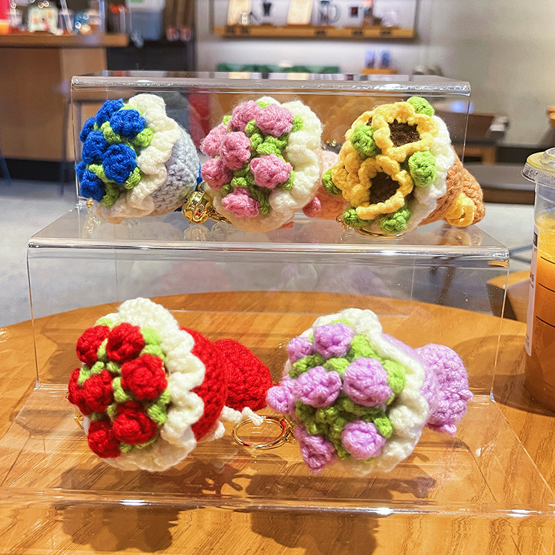 Women Accessories Bouquet - محبوك باقة اكسسوارات السيارات المفاتيح المعدنية