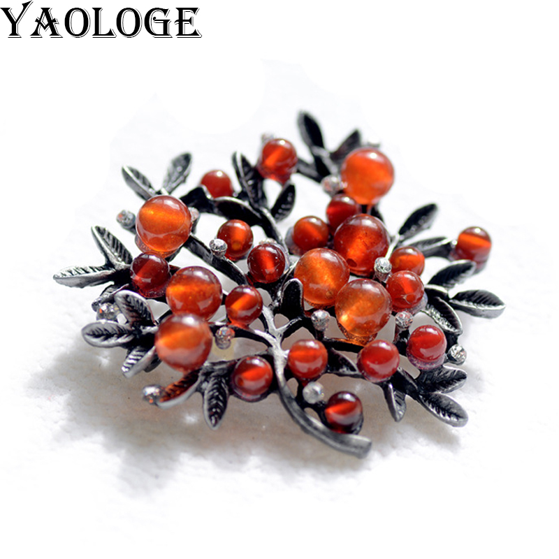 Women Accessories Bouquet - جديد الحجر الطبيعي أوراق النبات باقة