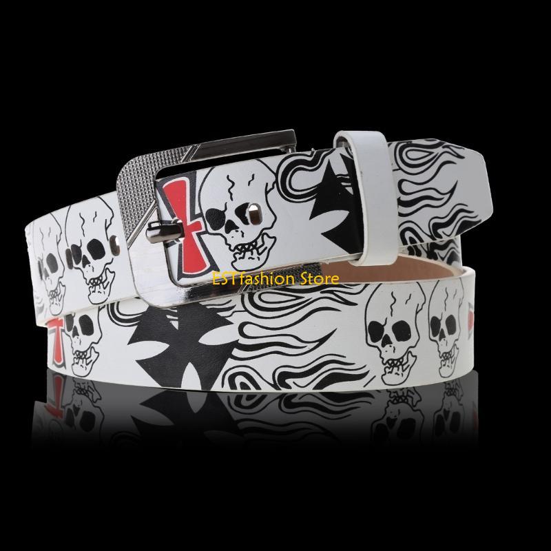 Y5GC النساء حزام الخصر الجمجمة - مراجعة Women Accessories Description وسعره