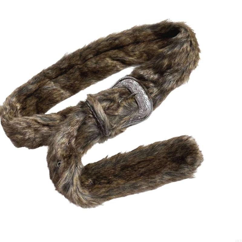 2000s فروي أفخم حزام الشتاء ال - مراجعة Women Accessories Description وسعره