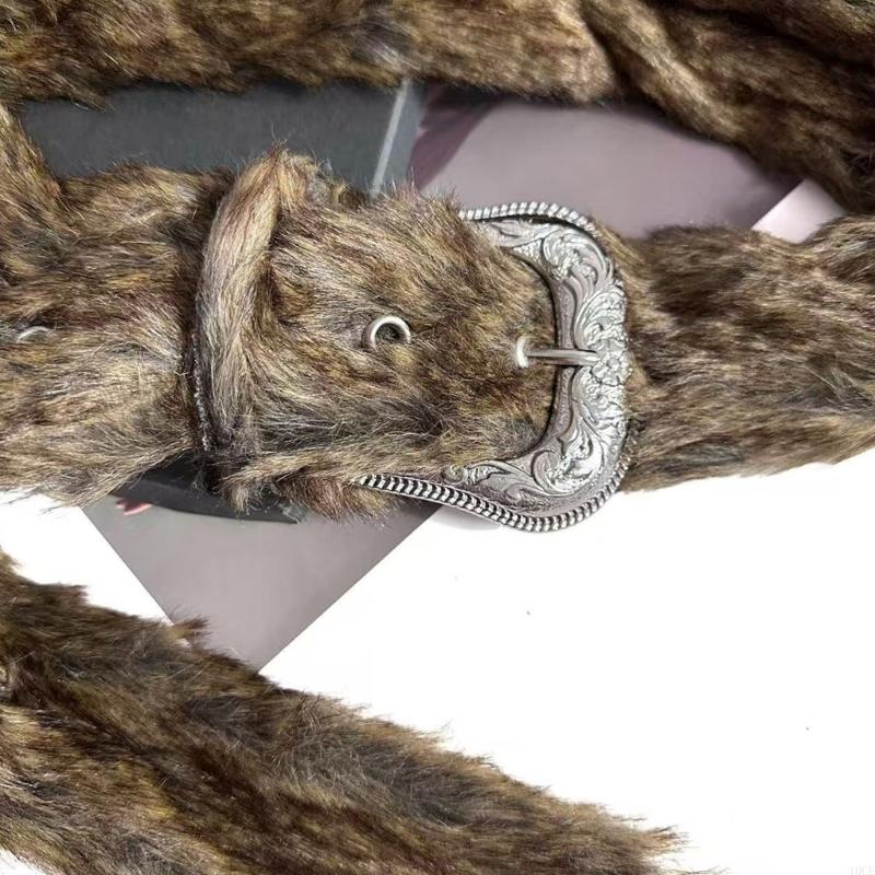 2000s فروي أفخم حزام الشتاء ال - مراجعة Women Accessories Description وسعره