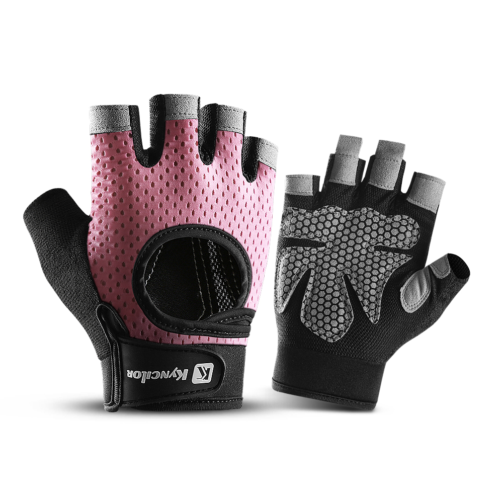 نصف اصبع قفازات الصالة الرياضي - مراجعة Women'S Exercise Accessories وسعره