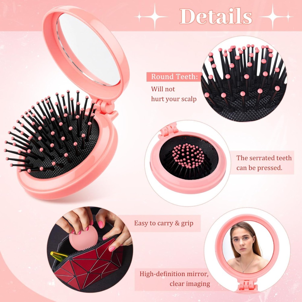 2-20 مجموعة من فرش الشعر الصغي - مراجعة Scrunchie Satin Set وسعره