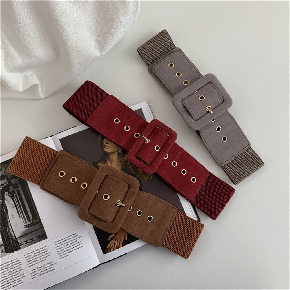 حزام نسائي قابل للتمدد أحزمة خ - مراجعة Women Accessories Description وسعره