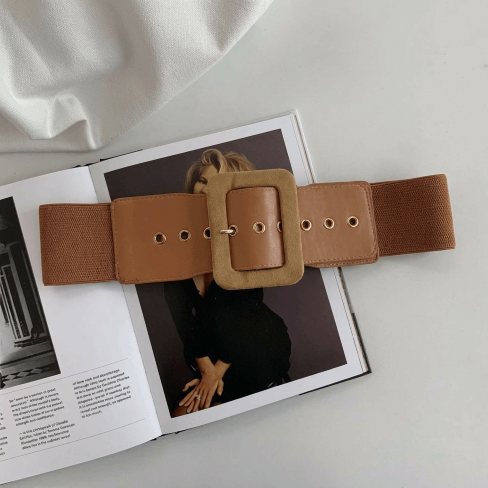 حزام نسائي قابل للتمدد أحزمة خ - مراجعة Women Accessories Description وسعره