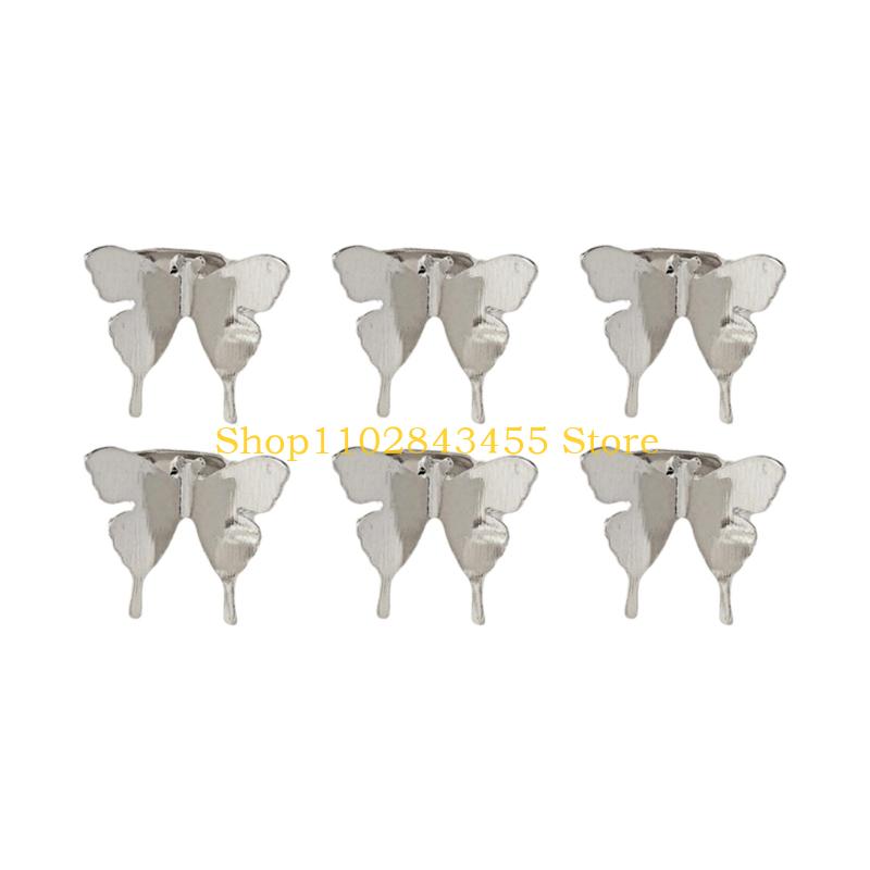 49MC 6 قطع مشبك شعر معدني أنيق - مراجعة Women Accessories Description وسعره