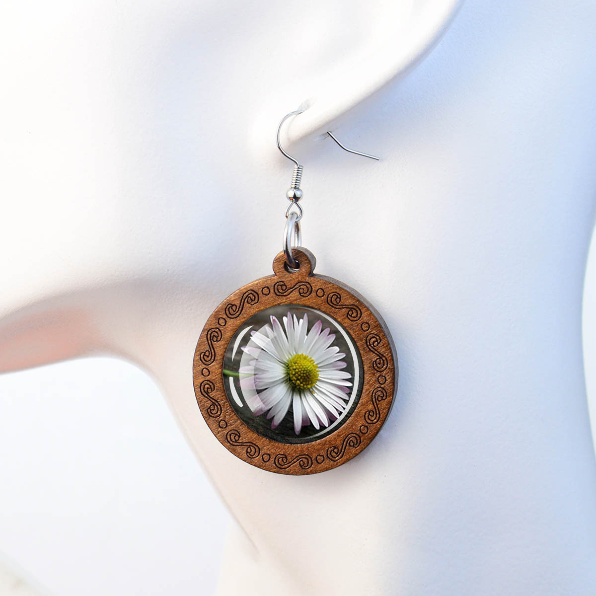 زوج واحد من الأقراط المتدلية ا - مراجعة Women Accessories Bouquet وسعره