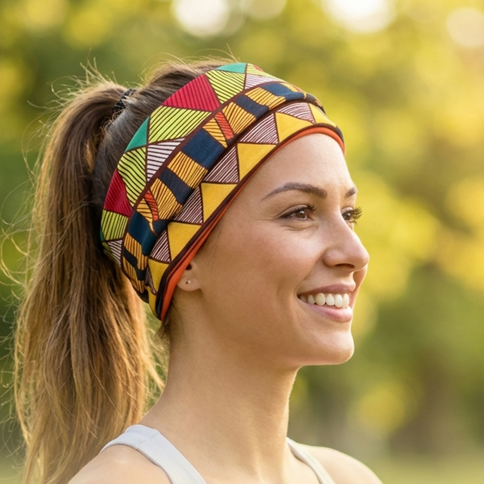ربطة رأس نسائية بوهيمية بنقشة  - مراجعة Women'S Yoga Accessories وسعره