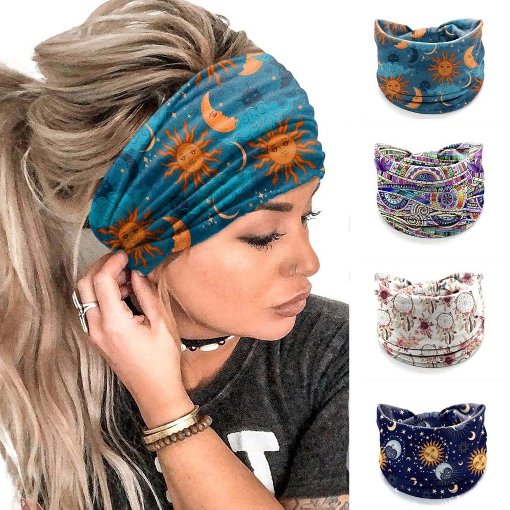 عصابات رأس مرنة جديدة بتصميم ع - مراجعة Women'S Yoga Accessories وسعره