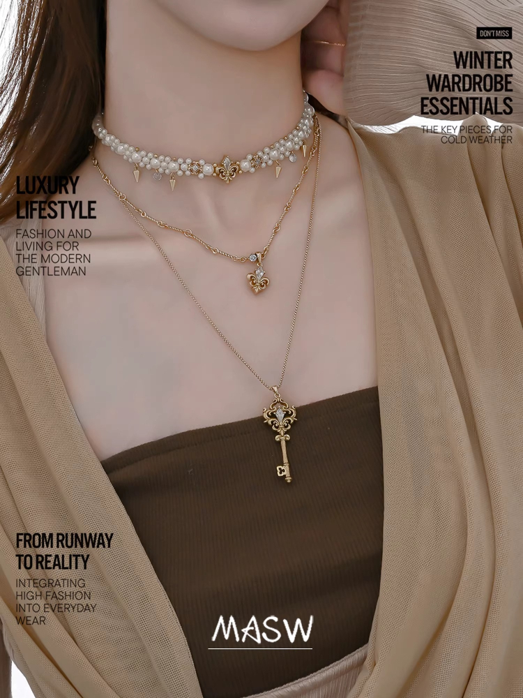 قلادة مفاتيح بتصميم أصلي من MA - مراجعة Women'S Accessories Trends 2026 وسعره