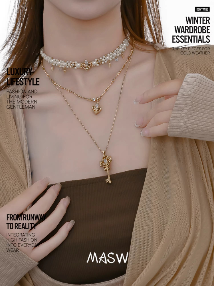 قلادة مفاتيح بتصميم أصلي من MA - مراجعة Women'S Accessories Trends 2026 وسعره
