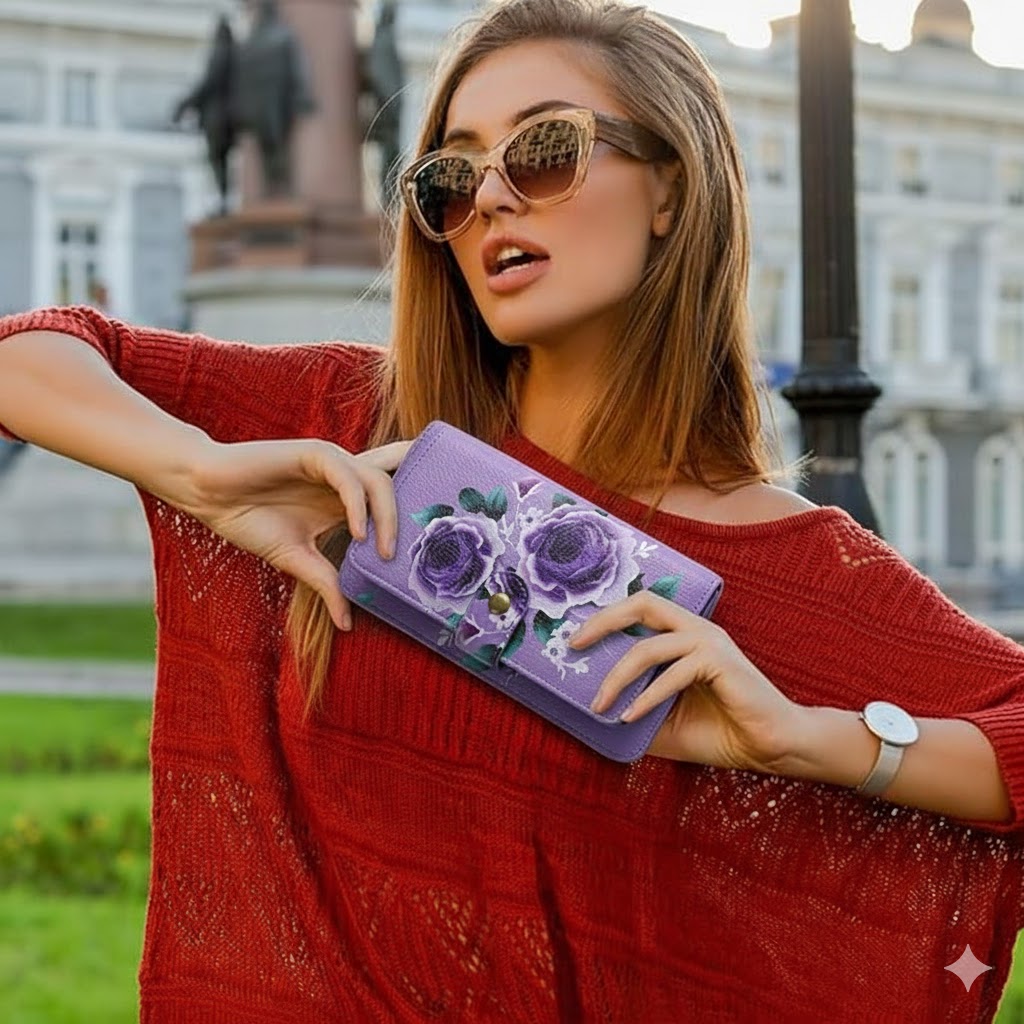 محفظة كلاتش نسائية أنيقة من جل - مراجعة Women'S Accessories Purse وسعره