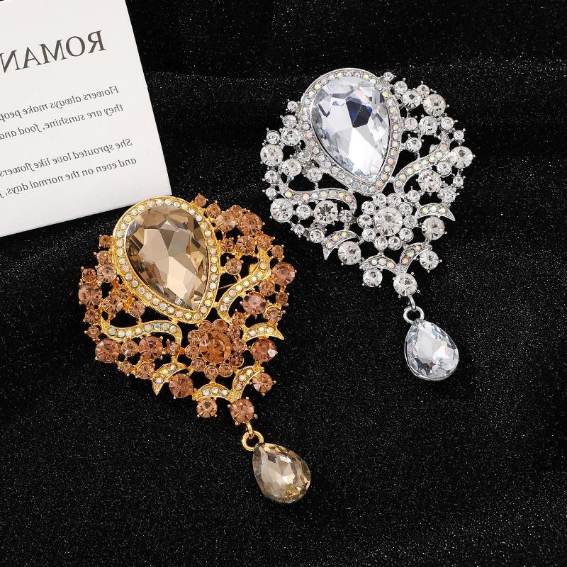 1 قطعة دبوس بروش متدلي على شكل - مراجعة Women Accessories Bouquet وسعره