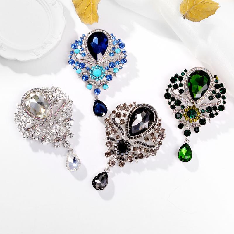 1 قطعة دبوس بروش متدلي على شكل - مراجعة Women Accessories Bouquet وسعره