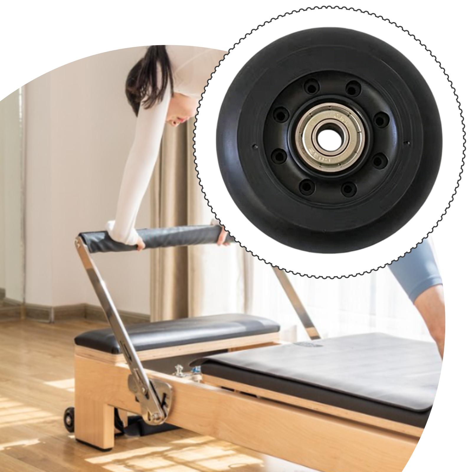 عجلة بيلاتس ريفورمر سوداء للنس - مراجعة Women'S Exercise Accessories وسعره