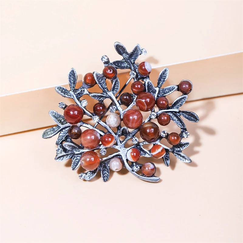 بروش على شكل أشجار حجر الراين  - مراجعة Women Accessories Bouquet وسعره