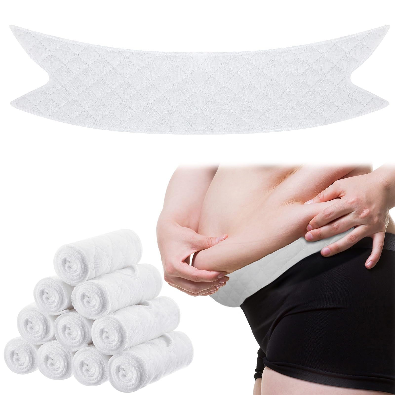 10 قطع من بطانات البطن القطنية - مراجعة Women Accessories Under £10 وسعره