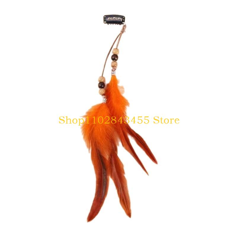 49MC إكسسوار شعر من الريش والش - مراجعة Women Accessories Description وسعره