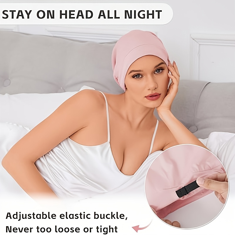 طقم قبعة نوم داخلية قابلة للتع - مراجعة Scrunchie Satin Set وسعره