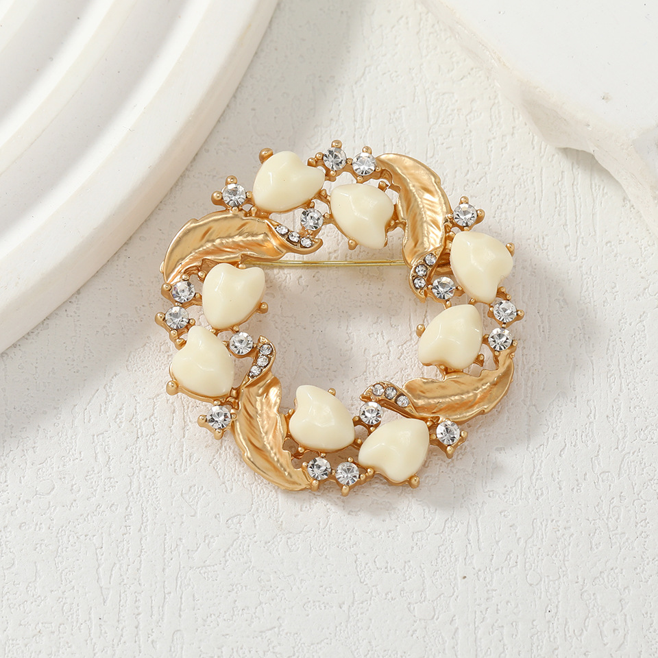 خمر الحب اللؤلؤ زهرة دبابيس لل - مراجعة Women Accessories Bouquet وسعره